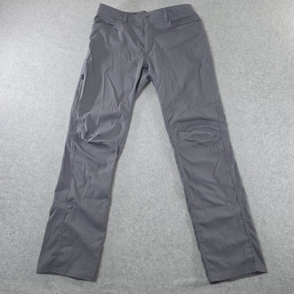 Under Armour Mens Gray Loose Fit Tactical Utility Pants 34x34 1316928